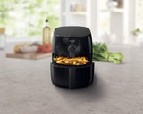 Philips TurboStar Technology Airfryer, Analog Interface, Black - 1.8lb/2.75qt- HD9621/96