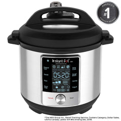 Instant Pot Max 6 Quart Multi-use Electric Pressure Cooker with 15psi Pressure Cooking, Sous Vide, Auto Steam Release Control and Touch Screen