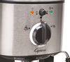 Capresso 116.04 Pump Espresso and Cappuccino Machine EC100, Black and Stainless