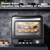 Air Oven 21QT, Air Fryer xl, AAOBOSI 12-in-1 Programmable Air Fryer Oven with 6 Accessories, Recipes