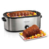 Hamilton Beach 28 lb 22-Quart Roaster Oven with Self-Basting Lid (Stainless Steel)