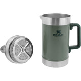 Stanley Classic Stay Hot French Press Hammertone Green 48oz