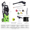 Schafter ST5 Pressure Washer, 3000 PSI Electric Pressure Washer 1800W Power Washer Rolling Wheels Pressure Washer, Hose Reel