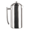 Frieling USA Double Wall Stainless Steel French Press Coffee Maker with Zero Sediment Dual Screen, Brushed, 44-Ounce