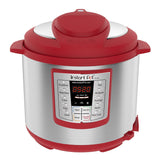 Instant Pot Lux 6 Qt Red 6-in-1 Muti-Use Programmable Pressure Cooker, Slow Cooker, Rice Cooker, Sauté, Steamer, and Warmer