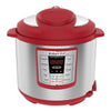 Instant Pot Lux 6 Qt Red 6-in-1 Muti-Use Programmable Pressure Cooker, Slow Cooker, Rice Cooker, Sauté, Steamer, and Warmer