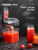 Juicer Machine, Aicok Slow Masticating Juicer with Quiet Motor, Safe Lock, Reserve Function, Easy to Clean, with Recipes for Multiple High Nutrient Juice