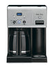 Cuisinart CHW-12 Coffee Plus 12-Cup Programmable Coffeemaker with Hot Water System, Black/Stainless