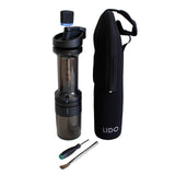 Lido 3 Manual Coffee Grinder | 48mm Swiss Conical Steel Burrs | Stepless Grind Adjustment | Portable Hand Grinder with Neoprene Travel Case