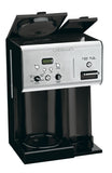 Cuisinart CHW-12 Coffee Plus 12-Cup Programmable Coffeemaker with Hot Water System, Black/Stainless