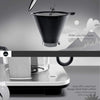 Wilfa Precision Automatic Coffee Brewer (WSP-1A), Detachable Water Tank, Precise Temperature and Water Control, Hot Warming Plate, Glass Carafe, Pour Over, Aluminum