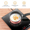 Portable Induction Cooktop, iSiLER 1800W Sensor Touch Electric Induction Cooker Cooktop with Kids Safety Lock, Countertop Burner with Timer, 9 Power Levels Suitable for Iron, Stainless Steel Cookware