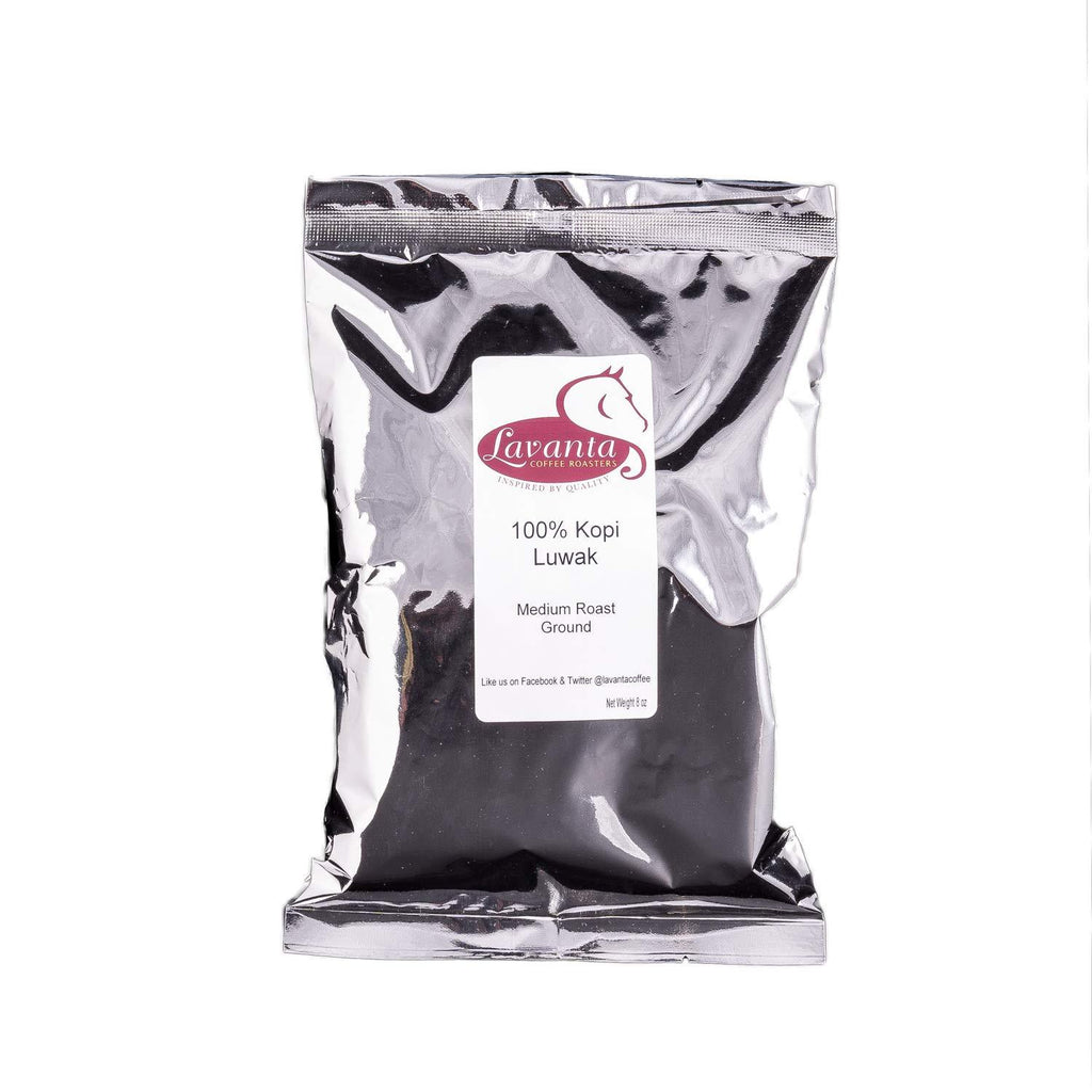 8 oz 100% Kopi Luwak Arabica Coffee