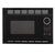 RecPro RV Microwave | .9 Cubic Ft Black Microwave with Trim Kit | 900 Watt (RPM-1-BLK)