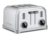 Cuisinart CPT-180 Metal Classic 4-Slice toaster, Brushed Stainless