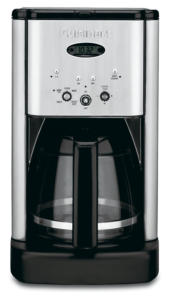 Cuisinart DCC-1200 Brew Central 12 Cup Programmable Coffeemaker, Black/Silver