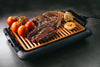 GOTHAM STEEL Smokeless Electric Grill, Griddle, and Pitchfork, Indoor BBQ and Nonstick As Seen On TV (Large)