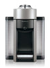 Nespresso by De'Longhi ENV135SAE Vertuo Evoluo Coffee and Espresso Machine Bundle with Aeroccino Milk Frother, Silver