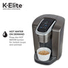 Keurig K-Elite Single Serve K-Cup Pod Coffee Maker, with Strong Temperature Control, Iced Coffee Capability, 12oz Brew Size, Programmable, Brushed Slate