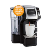 Hamilton Beach 49968 FlexBrew Connected Single Cup Coffee Maker with Amazon Dash Auto Replenishment for Coffee Pods