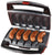 Johnsonville BTG0498 Sizzling Sausage Grill, OSFA, Black/Stainless