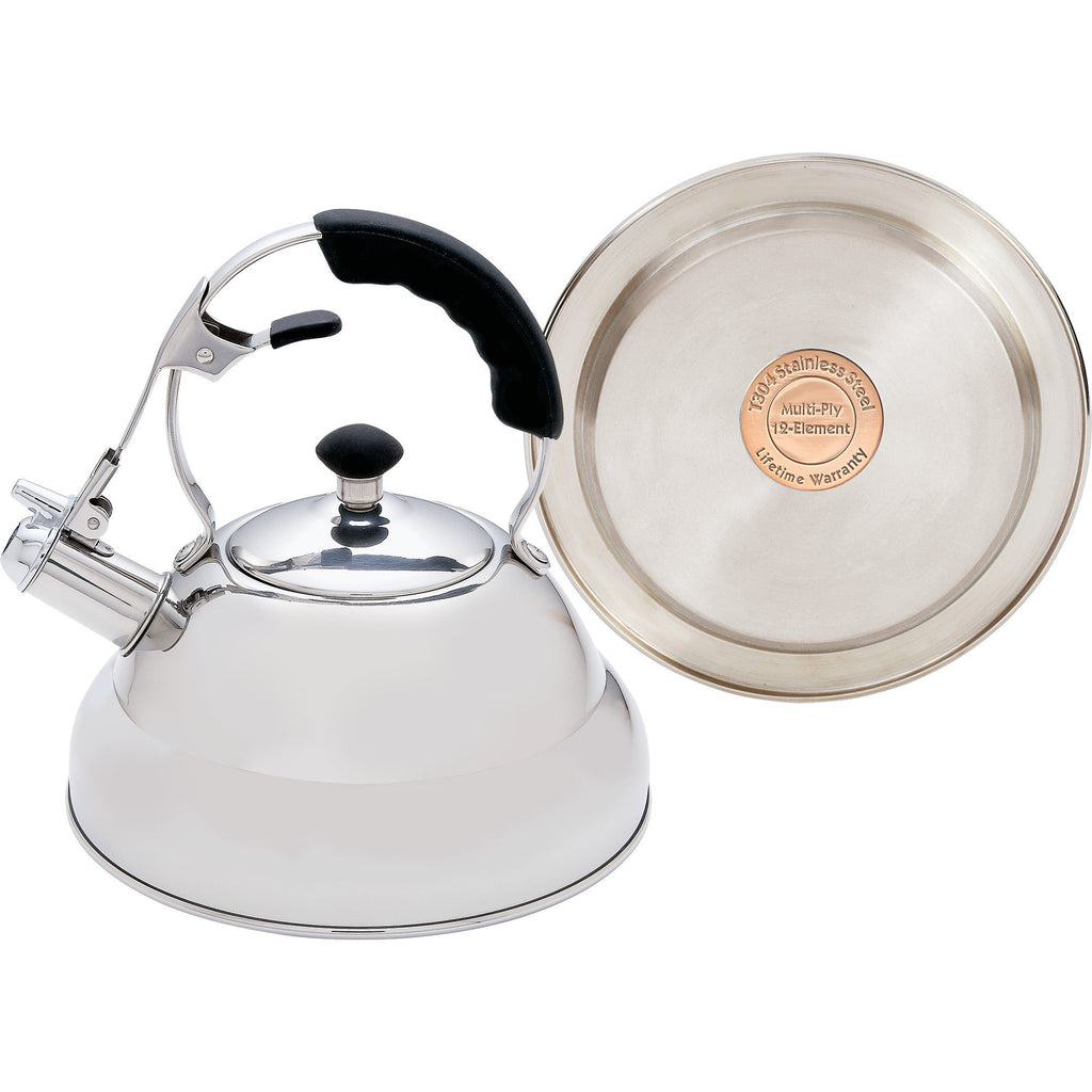 Chefs Secret 2.75qt Surgical Stainless Steel Tea Kettle With Copper Capsule Bottom