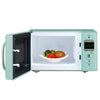 Daewoo KOR-7LREM Retro Countertop Microwave Oven 0.7 Cu. Ft., 700W | Mint Green