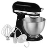 KitchenAid Classic Series 4.5 Quart Tilt-Head Stand Mixer, Onyx Black (K45SSOB)