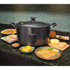 Presto 06013 Electric Indoor Smoker, 6qt, Black Stainless Steel