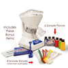 Little Snowie 2 Ice Shaver - Premium Shaved Ice Machine and Snow Cone Machine with Syrup Samples