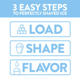 Little Snowie 2 Ice Shaver Bundle - Premium Shaved Ice Machine and Snow Cone Machine with Snowcone Syrup Samples, Drip Pan, Souvenir Cups and Spoons