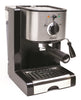 Capresso 116.04 Pump Espresso and Cappuccino Machine EC100, Black and Stainless