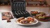 Johnsonville BTG0498 Sizzling Sausage Grill, OSFA, Black/Stainless