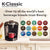 Keurig K-Classic Coffee Maker with Coffee Lover's 40 ct K-Cup Pods Variety Pack, Black