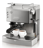 DeLonghi EC702 15-Bar-Pump Espresso Maker, Stainless, Metal