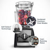 Vitamix A2500 Ascent Series Smart Blender, Professional-Grade, 64 oz. Low-Profile Container, Black (Renewed)