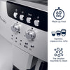 De'Longhi ESAM04110S Magnifica Fully Automatic Espresso Machine with Manual Cappuccino System, Silver