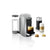 Nespresso VertuoPlus Deluxe Coffee and Espresso Machine Bundle with Aeroccino Milk Frother by Breville, Silver