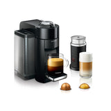 Nespresso by De'Longhi ENV135BAE Coffee and Espresso Machine Bundle with Aeroccino Milk Frother, Black