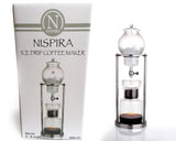 Nispira Luxury Ice Cold Brew Coffee Maker Dripper in Stainless steel, 600 ml