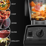 Vitamix Explorian Blender, Professional-Grade, 64 oz. Low-Profile Container, Black (Renewed)