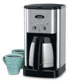 Cuisinart DCC-1400 Brew Central 10-Cup Thermal Coffee Maker, Silver