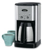 Cuisinart DCC-1400 Brew Central 10-Cup Thermal Coffee Maker, Silver