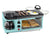 Nostalgia BSET300AQ Retro 3-in-1 Family Size Breakfast Station, Aqua