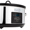 Crock-pot 7 Quart Programmable Slow Cooker with Digital Countdown Timer|Polished Platinum