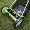 Greenworks 16-Inch Reel Lawn Mower with Grass Catcher 25052