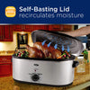 Oster Roaster Oven with Self-Basting Lid | 22 Qt, Stainless Steel