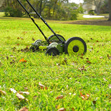 Sun Joe MJ504M Push Manual Reel Mower Without Grass Catcher, 16