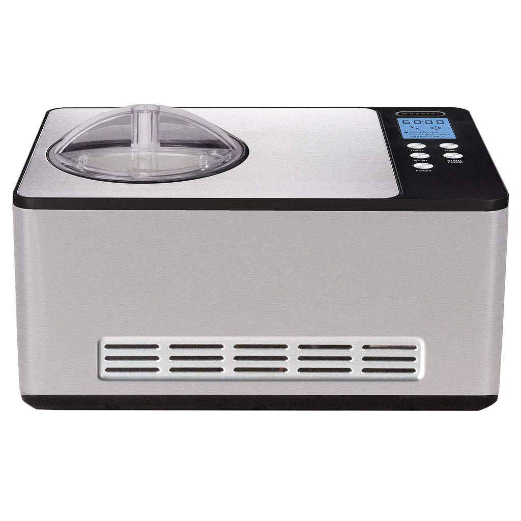 Whynter ICM-200LS Stainless Steel Ice Cream Maker, 2.1-Quart, Silver