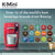 Keurig K15 Single-Serve K-Cup Pod Coffee Maker, Chili Red